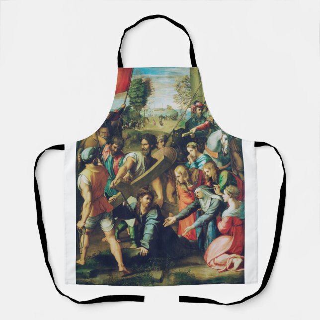 Christ Falling on the Way to Calvary Apron (Front)
