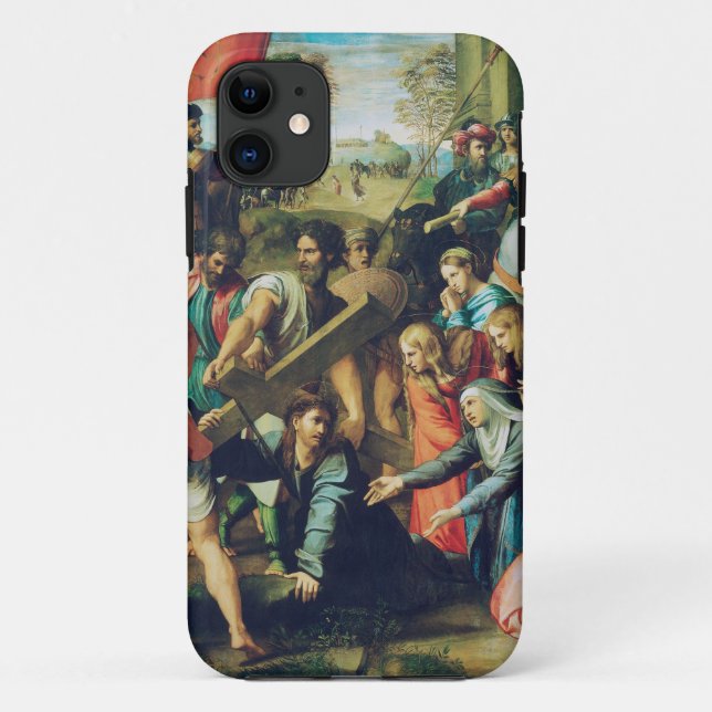 Christ Falling on the Way to Calvary Case-Mate iPhone Case (Back)