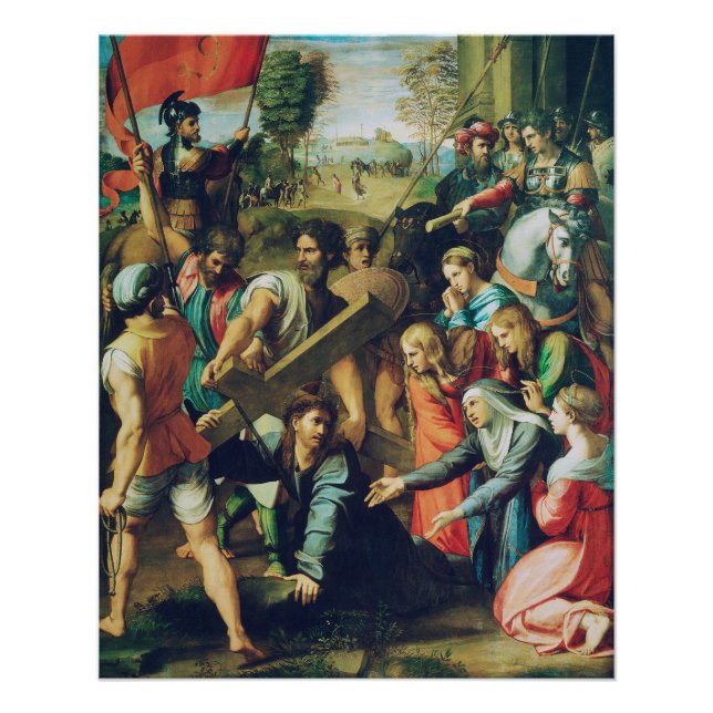 Christ Falling on the Way to Calvary Poster (Front)