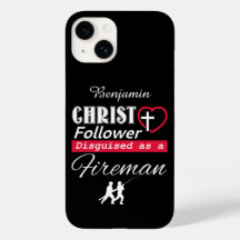 Christ Follower Disguised As A Fireman Christian