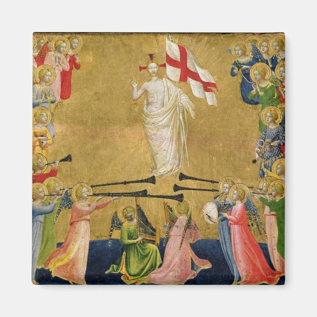 Christ Glorified in the Court of Heaven, 1423-24 Magnet (Front)