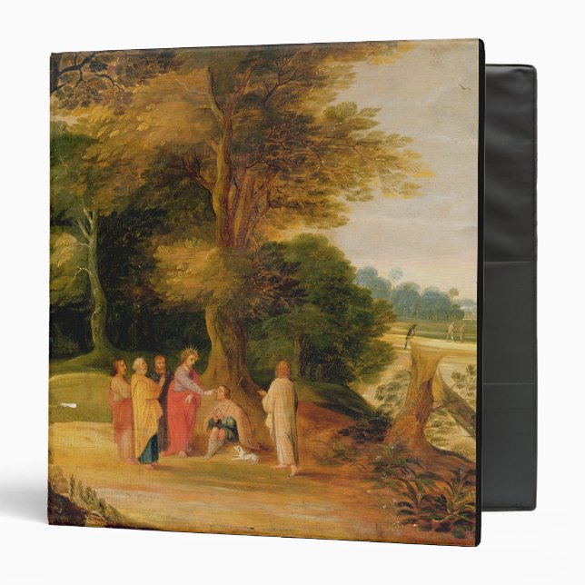 Christ Healing the Blind Man Binder (Front/Inside)