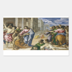 Christ Healing the Blind Sticker