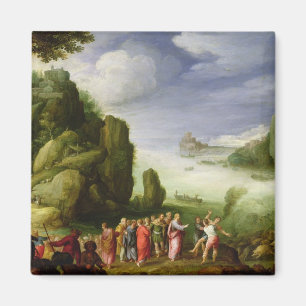 Christ Healing the Possessed of Gerasa, 1608 Magnet