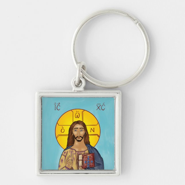 Christ Icon Keychain 2 (Front)