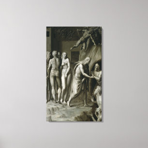 Christ in Limbo 2 Canvas Print