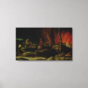 Christ in Limbo Canvas Print