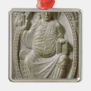Christ in Majesty, from the ambulatory Metal Ornament