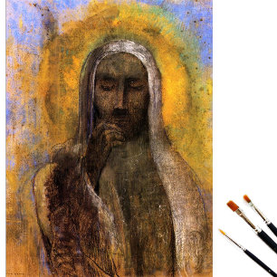 Christ in Silence by Odilon Redon Tissue Paper