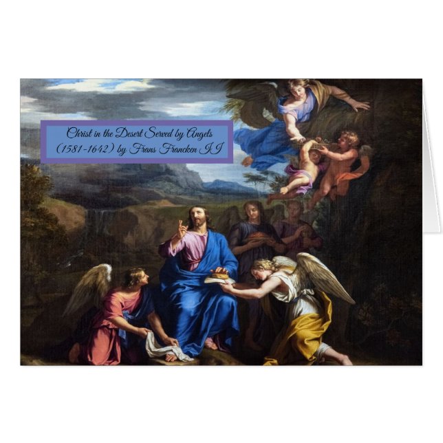 Christ in the desert (Front Horizontal)