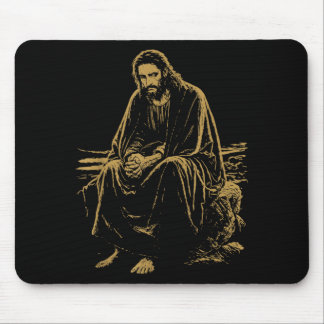 Christ in the Desert Jesus Prayer Christian Faiths Mouse Pad