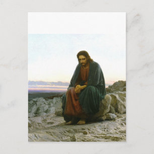 Christ in the Desert Postcard
