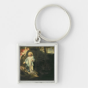 Christ in the Garden of Gethsemane 3 Keychain