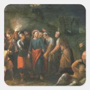 Christ in the Garden of Gethsemane Square Sticker