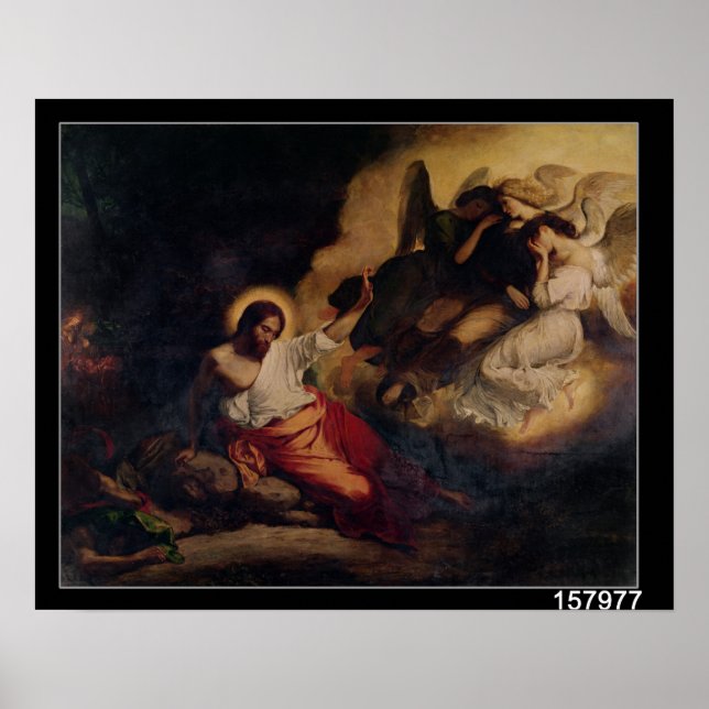 Christ in the Garden of Olives, 1827 Poster (Front)