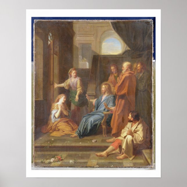 Christ in the House of Martha and Mary Poster (Front)