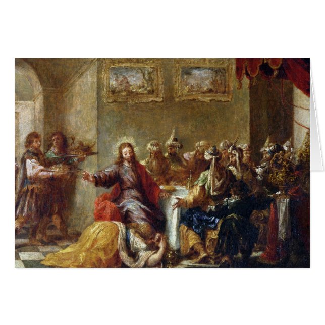 Christ in the House of Simon the Pharisee, 1660 (Front Horizontal)