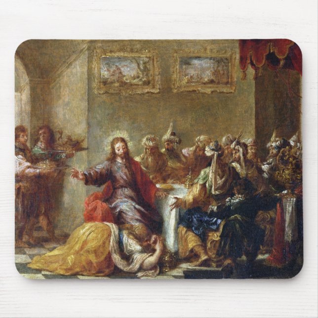 Christ in the House of Simon the Pharisee, 1660 Mouse Pad (Front)