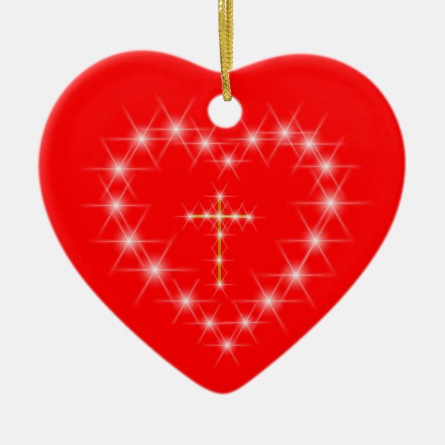 Christ in Your Heart Ornament (Front)