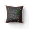 Christ is Born Pillow