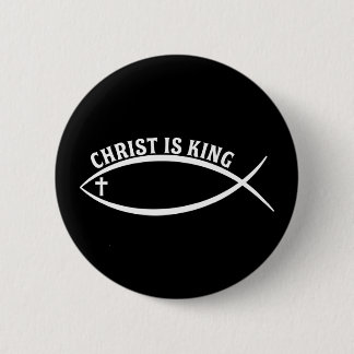 Christ Is King 2 Inch Round Button
