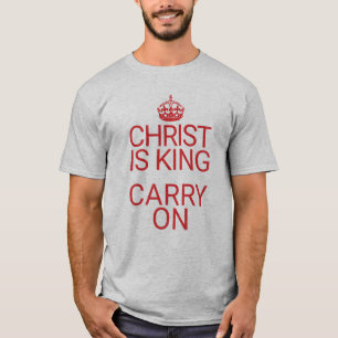 Christ Is King Christian Bible Study T-Shirt
