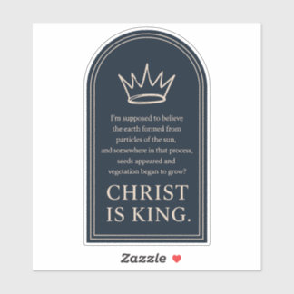 Christ Is King Crown | Christian Earth Creation