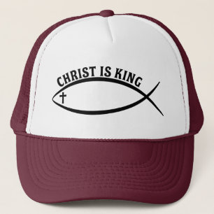 Christ Is King Trucker Hat