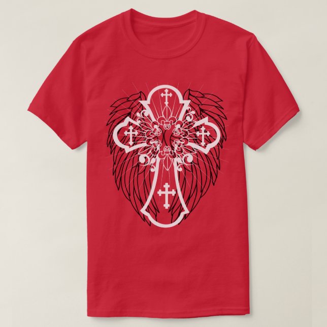 Christ is our King and Saviour T-Shirt (Design Front)