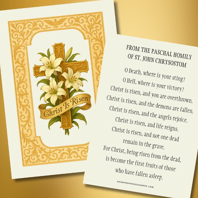 Christ Is Risen Catholic Easter Paschal Prayer (Creator Uploaded)