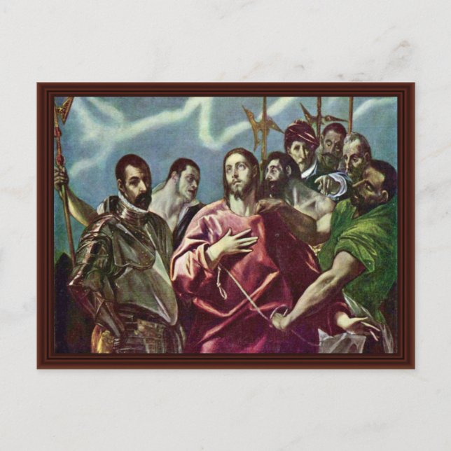 Christ Is Stripped Of His Clothes ( El Expolio "") Postcard (Front)