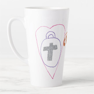 Christ is the Key Latte Mug