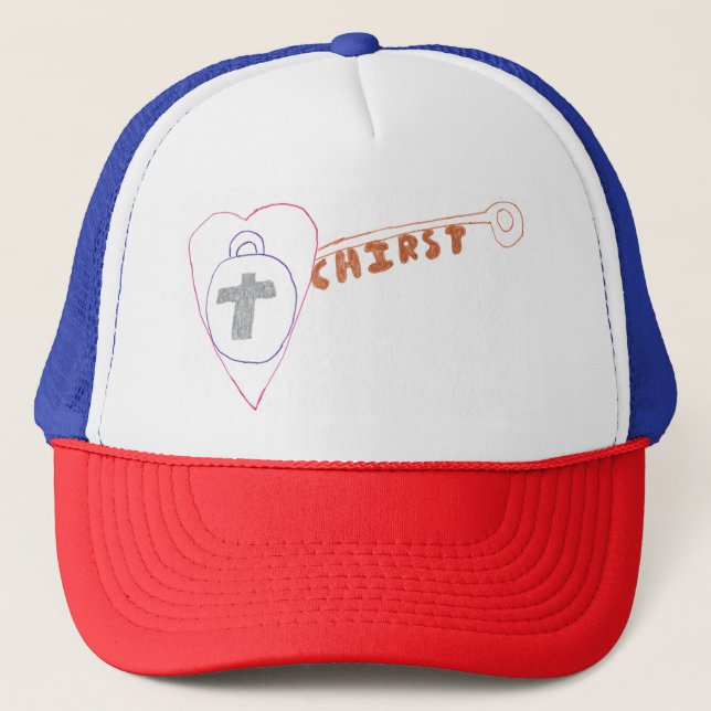 Christ is the Key Trucker Hat (Front)