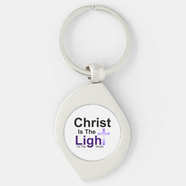 Christ Is The Light  Keychain (Front)