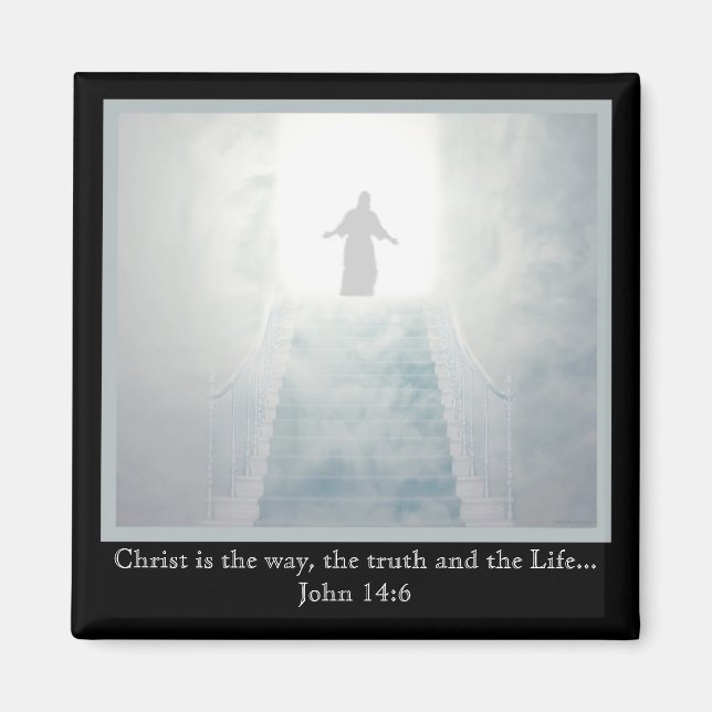Christ Is The Way Magnet (Front)