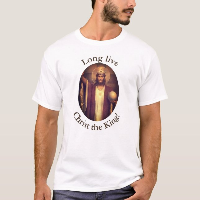 Christ le roi T-shirt (Devant)