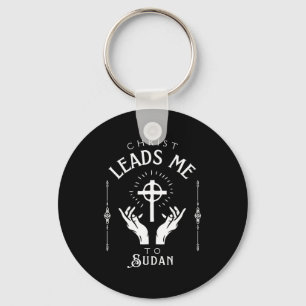 Christ Leads Me To Sudan Keychain