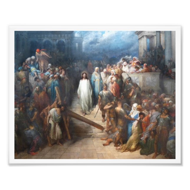 Christ Leaving Praetorium Photo Print (Front)