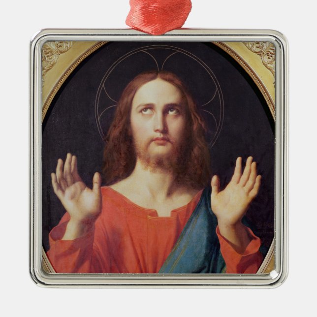 Christ Metal Ornament (Front)