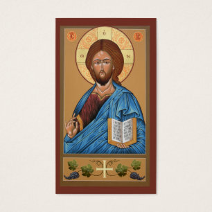 Christ Mini Prayer Card