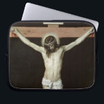 Christ on the Cross, c.1630 Laptop Sleeve<br><div class="desc">Image Collection Number:  XJL44945  Christ on the Cross,  c.1630 (oil on canvas). Velazquez,  Diego Rodriguez de Silva y (1599-1660) oil on canvas. Prado,  Madrid,  Spain .  17th</div>
