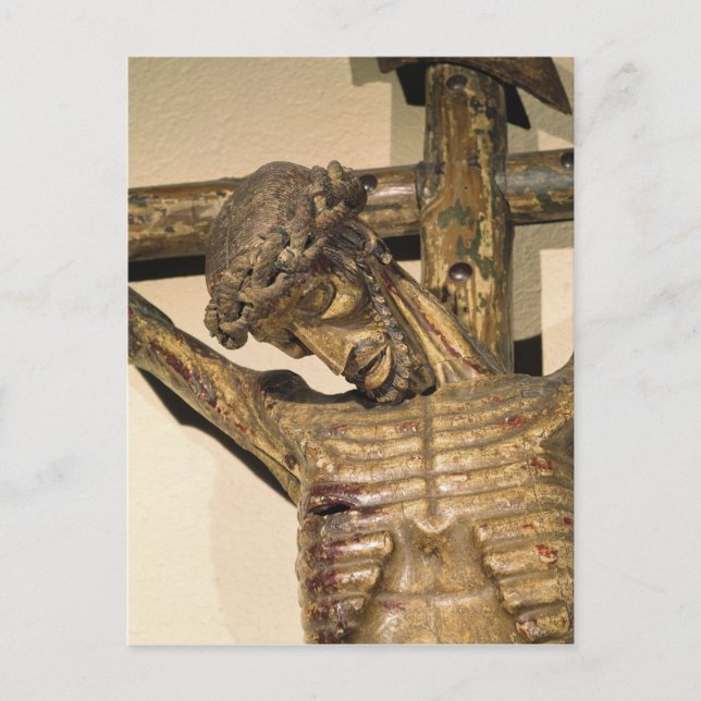 Christ on the Cross, called "Le Devot Christ" Postcard (Front)