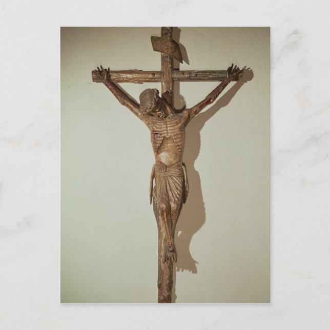 Christ on the Cross, called "Le Devot Christ" Postcard (Front)