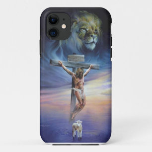 Christ on the Cross on iPhone 5/5S, Barely There iPhone 11 Case