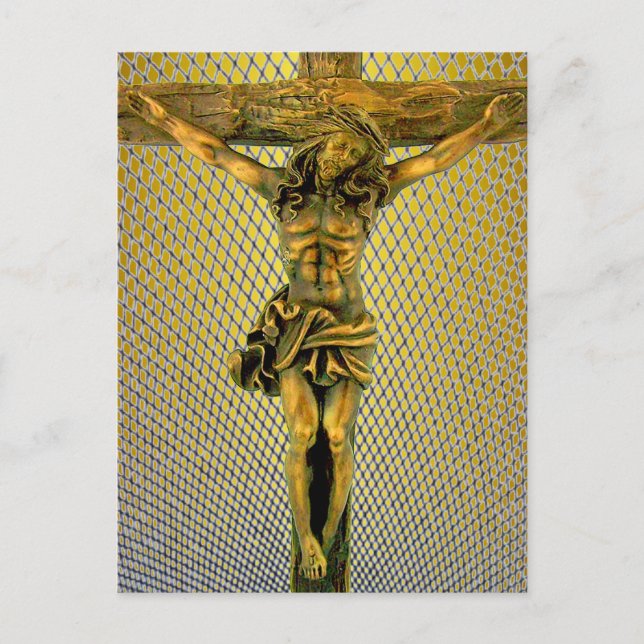 Christ on the Cross  Postcard (Front)