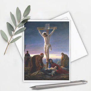 Christ on the Cross, Religious Postcard