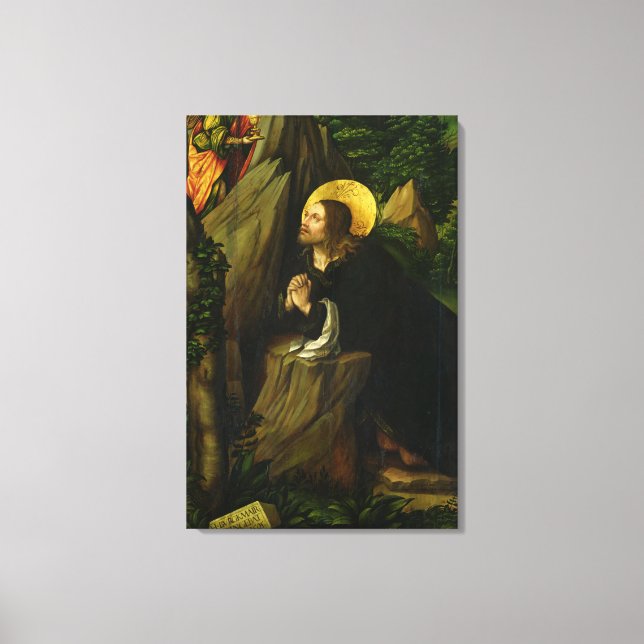 Christ on the Mount of Olives, 1505 Canvas Print (Front)