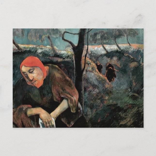 Christ on the Mount of Olives by Paul Gauguin Post Postcard (Front)