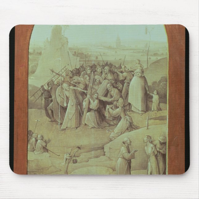 Christ on the Road to Calvary Mouse Pad (Front)