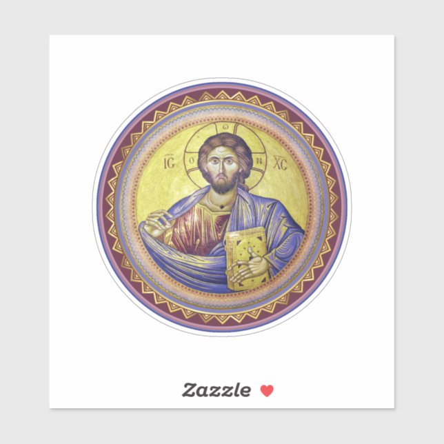 Christ Pantocrator Orthodox Icon (Sheet)